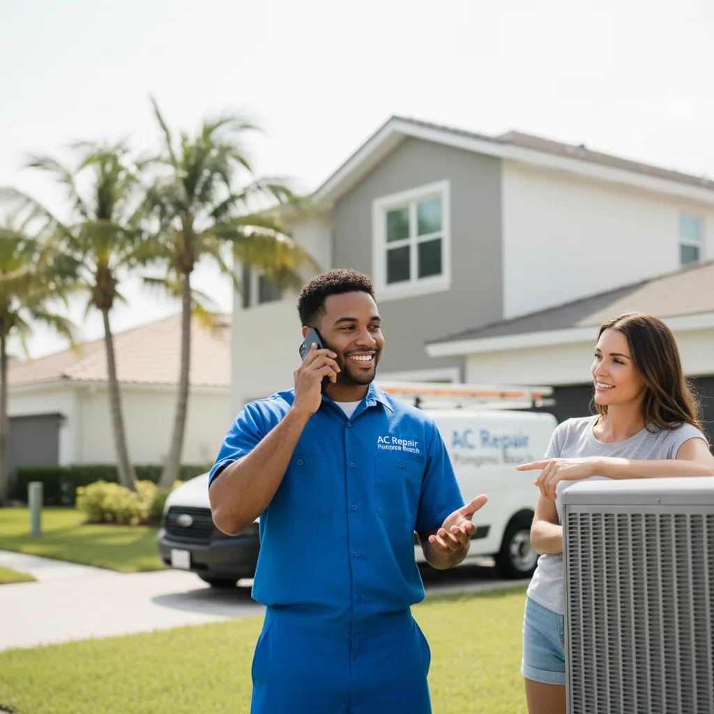AC Repair Pompano Beach customer support in Pekin